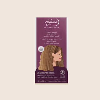Ayluna Plant-based hair dye Sahara blonde No. 25