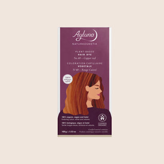Ayluna Plant-based hair dye Copper red No.40