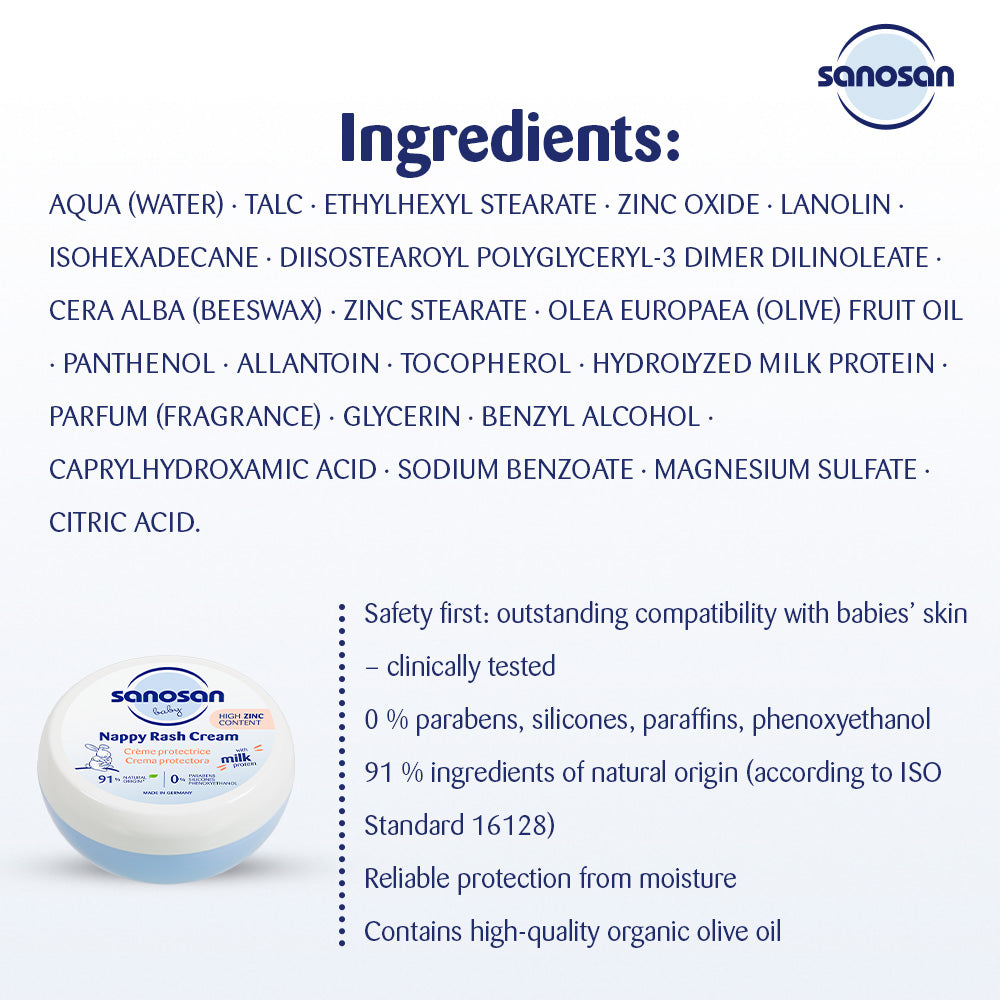 SANOSAN Baby Nappy Rash Cream