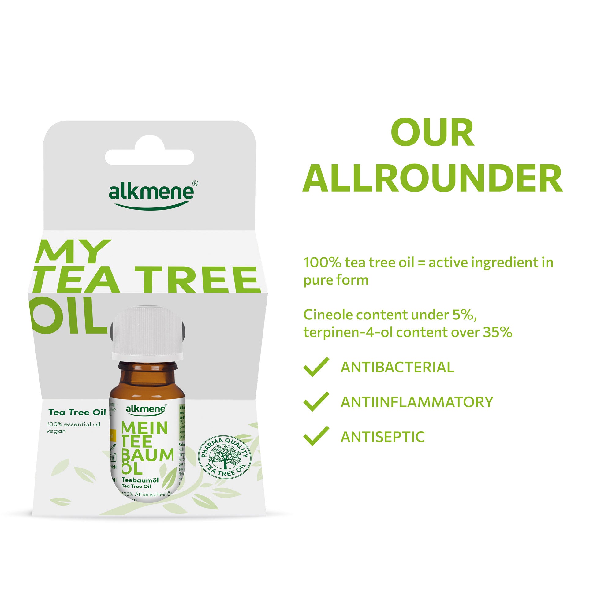 ALKMENE Tea Tree Essential Oil