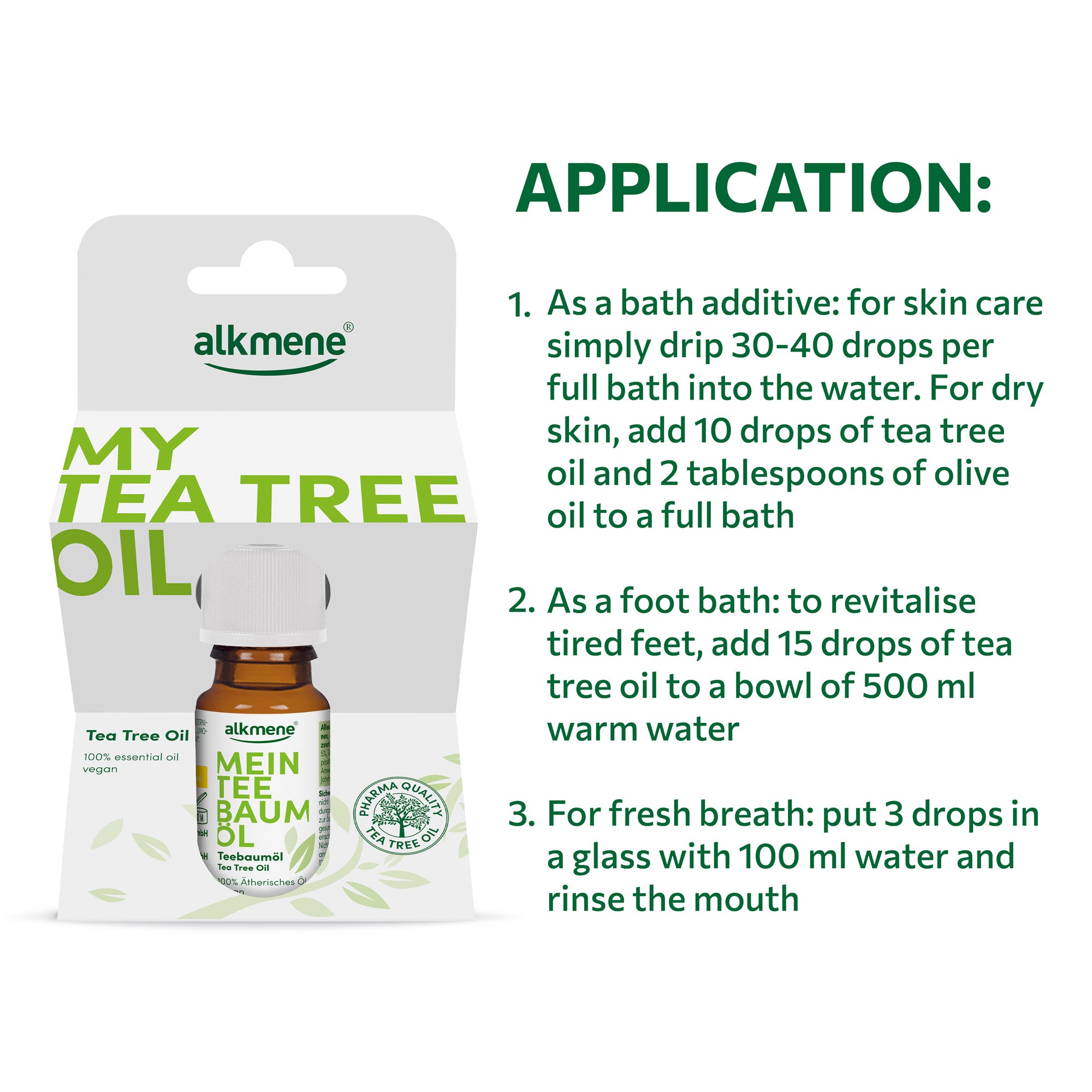 ALKMENE Tea Tree Essential Oil