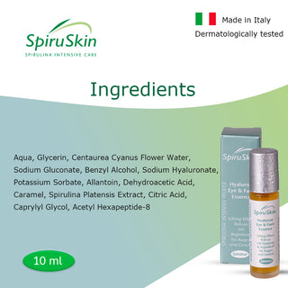 Hyaluron Eye & Face Essence SPIRUSKIN, Roll-on 10 ml, Set x2