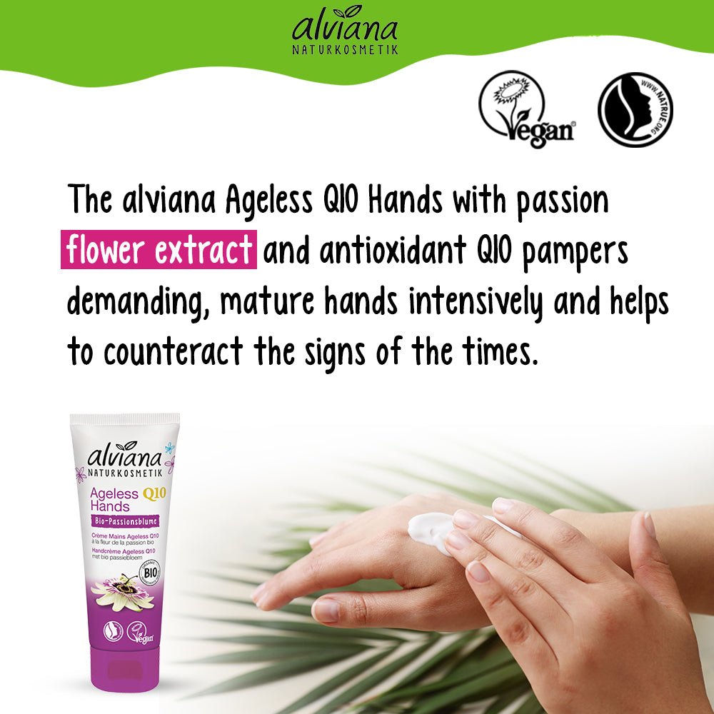 ALVIANA Ageless Q10 Hands Cream, 75 ml
