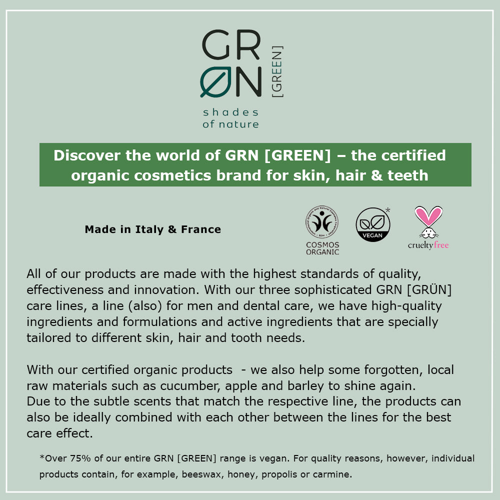 GRN Moisturising Mask Intensive Care Honey & Hemp