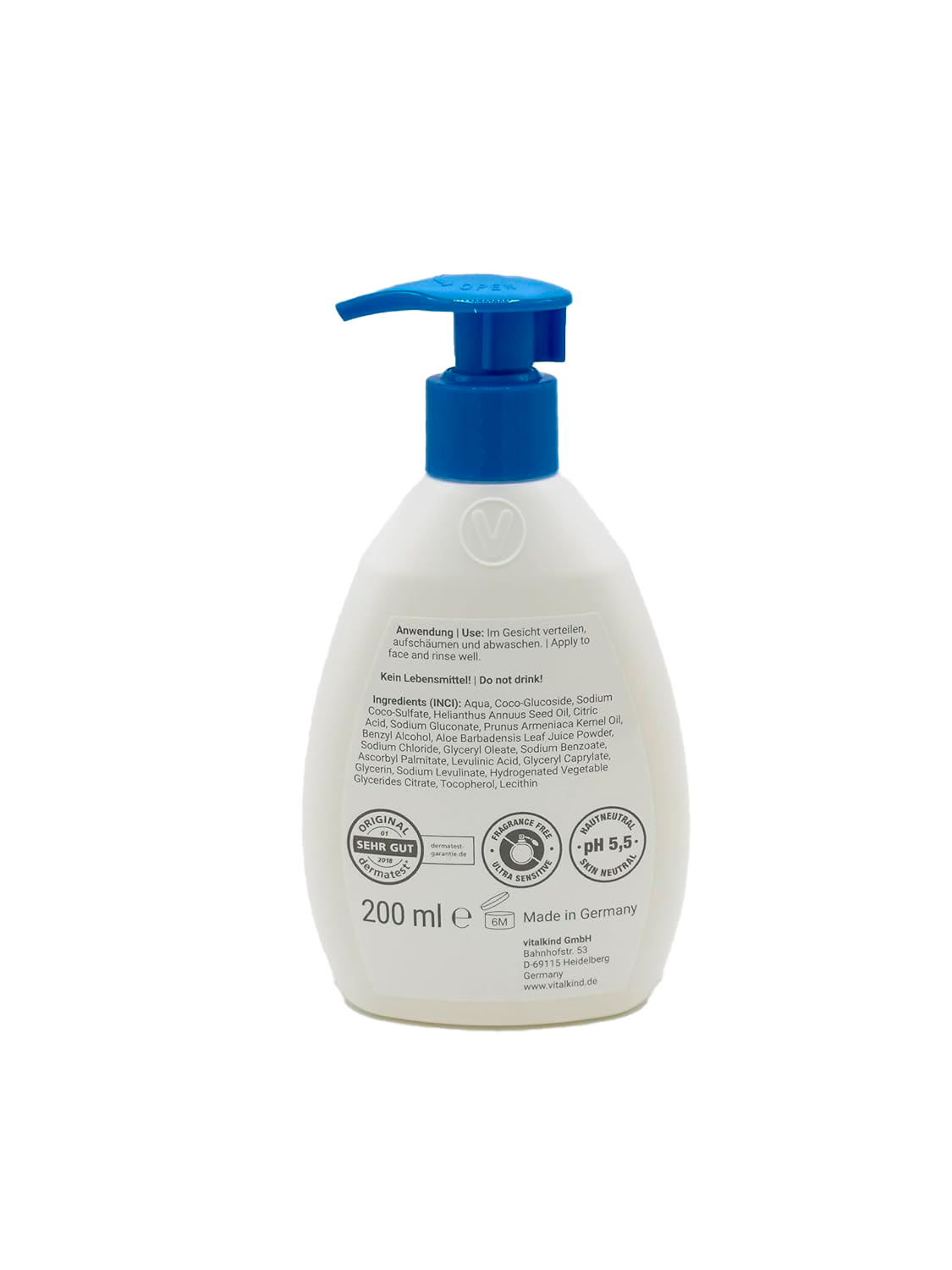 VITALKIND Boy Ultra Sensitive Face Wash, 200 ml