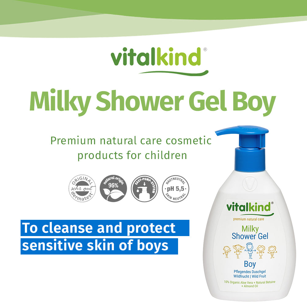 VITALKIND Boy Milky Shower Gel, 200 ml