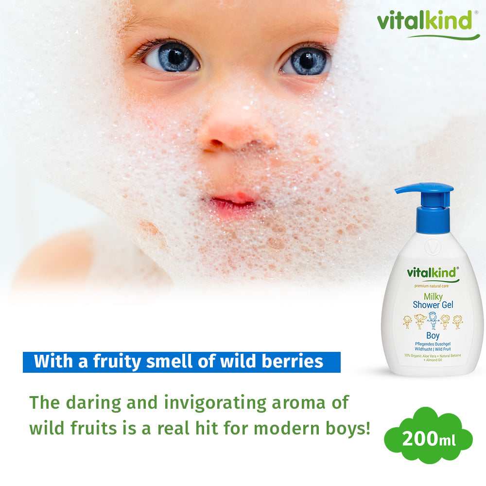 VITALKIND Boy Milky Shower Gel, 200 ml