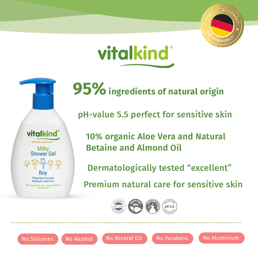 VITALKIND Boy Milky Shower Gel, 200 ml