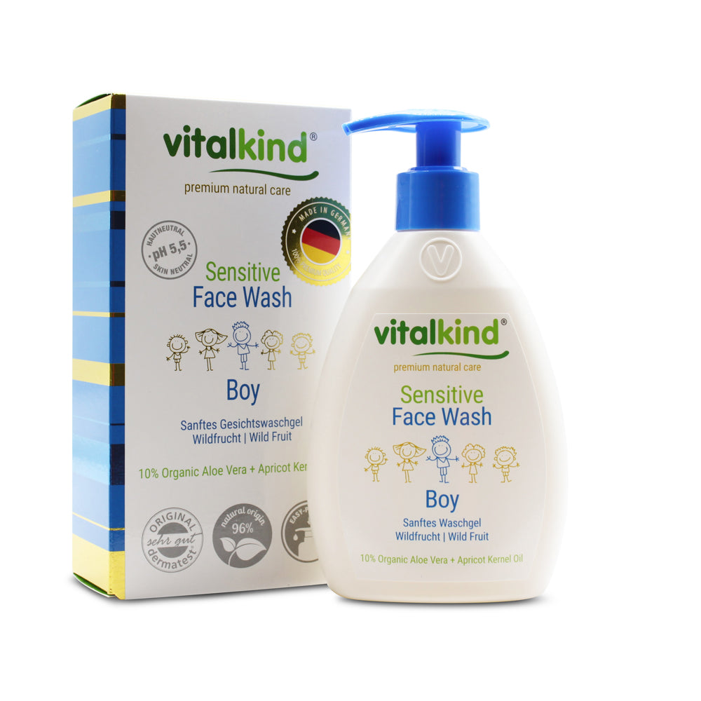 VITALKIND Boy Sensitive Face Wash, 200 ml