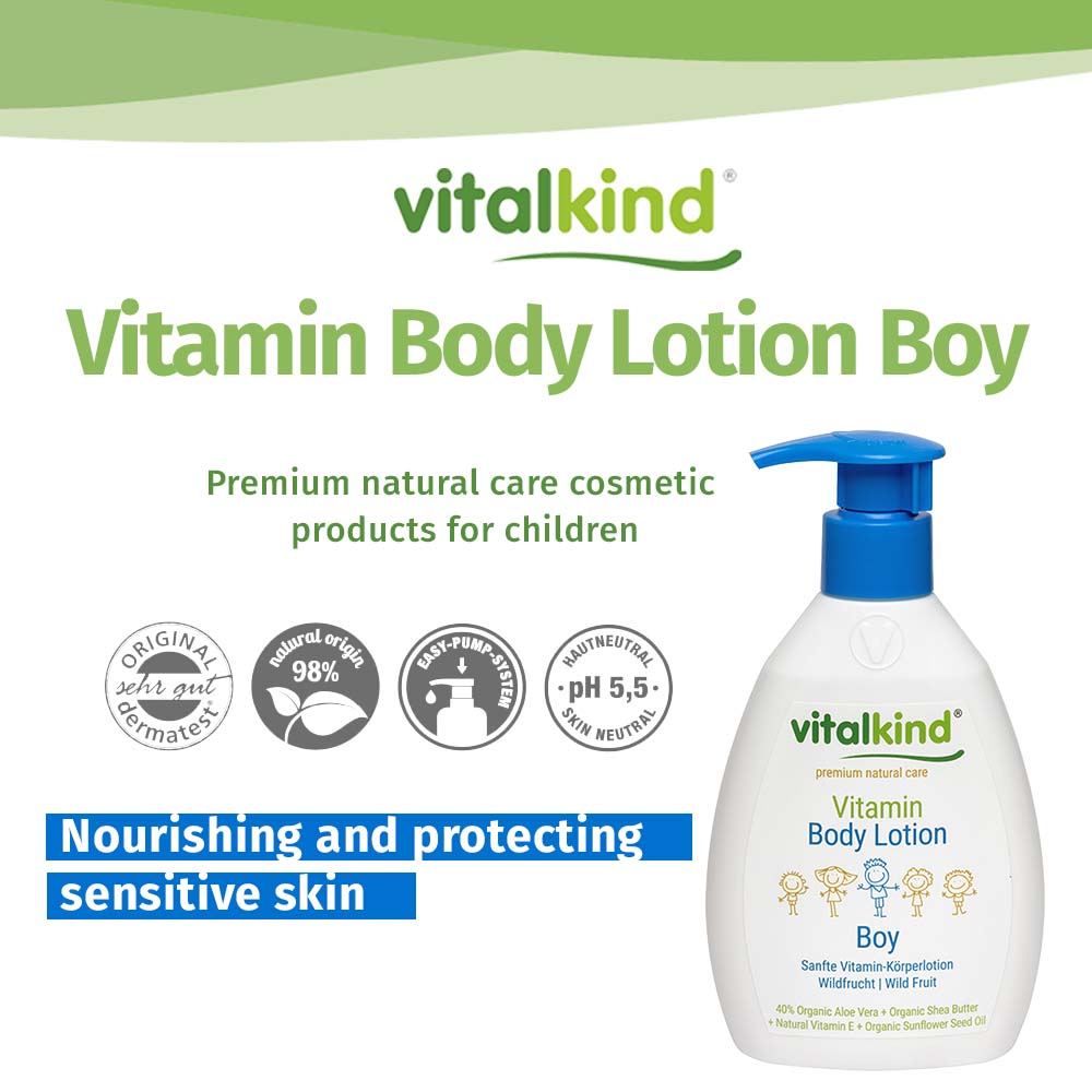 VITALKIND Boy Vitamin Body Lotion, 200 ml