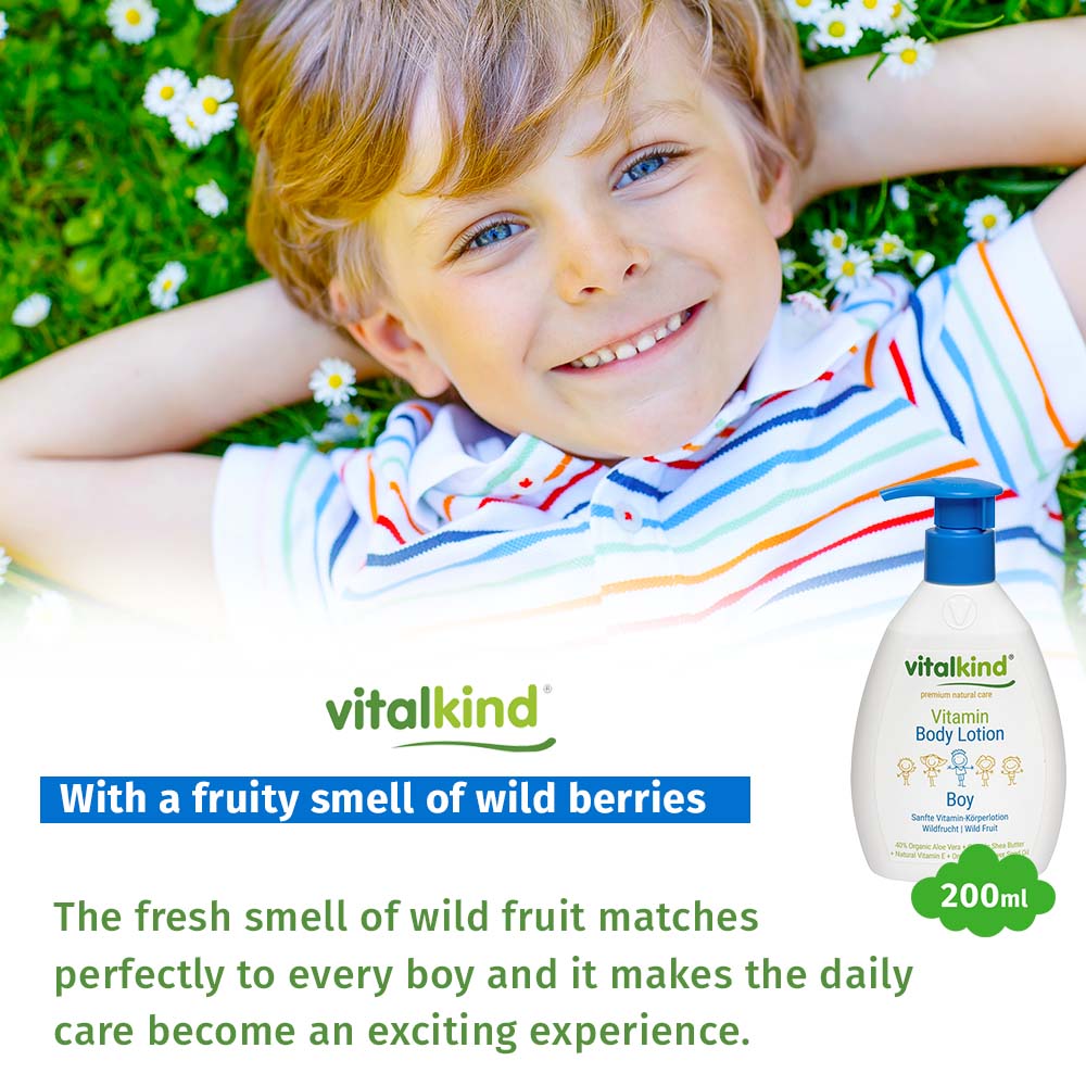 VITALKIND Boy Vitamin Body Lotion, 200 ml