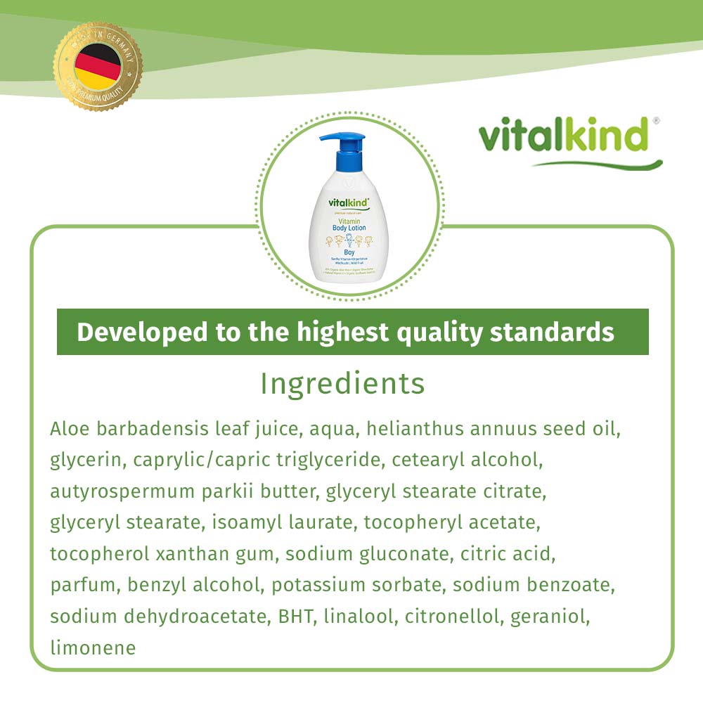 VITALKIND Boy Vitamin Body Lotion, 200 ml