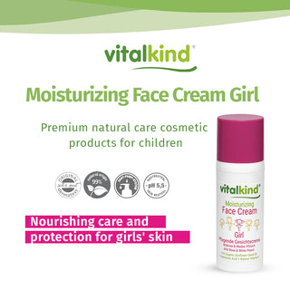 VITALKIND Girl Moisturizing Face Cream, 50 ml