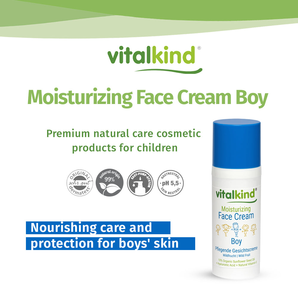 VITALKIND Boy Moisturizing Face Cream, 50 ml