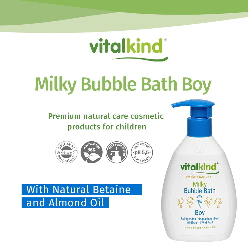 VITALKIND Boy Milky Bubble Bath, 200 ml