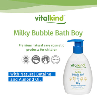 VITALKIND Boy Milky Bubble Bath, 200 ml