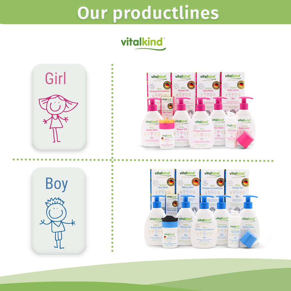 VITALKIND Girl Milky Bubble Bath, 200 ml