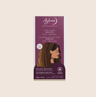 Ayluna Plant-based hair dye Light brown No.65