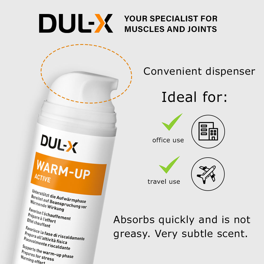 DUL-X Warm-Up Active Gel, 150 ml