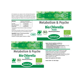 BioChlorella Sanatur Organic powder