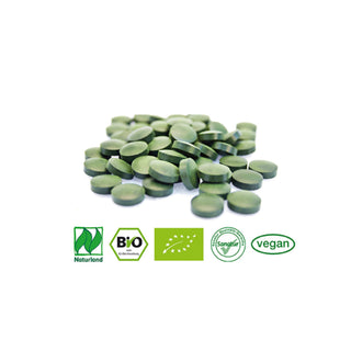 BioSpirulina & BioChlorella Sanatur Naturland approx. 750 tablets = 300 g