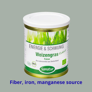 Wheatgrass, ENERGY & SWING, Sanatur ORGANIC, 90 g powder