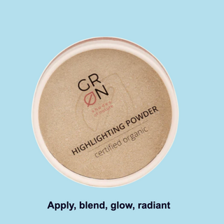 GRN Highlighting Powder golden amber Cosmos Organic, 9g