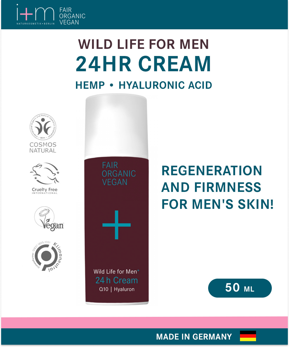 I+M Wild Life for Men* 24h Cream Q10/ Hyaluron