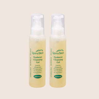 Hyaluron Cleansing Gel HYALURON & ARGIRELINE® SpiruSkin, 150 ml pump bottle Set x2