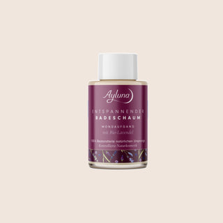 🎁 Ayluna Relaxing Bubble Bath Mondaufgang (with organic lavender), 50 ml,  travel size (100% off)