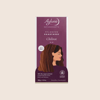 Ayluna Plant-based hair dye Chili red No.60