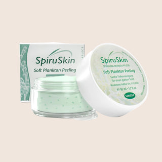 SpiruSkin Soft Plankton Peeling GENTLE DEEP CLEANING 50 ml jar best before 31.12.2026