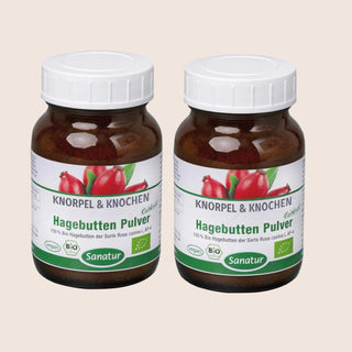 Rosehip powder, ORGANIC, Sanatur 160 g Set x2