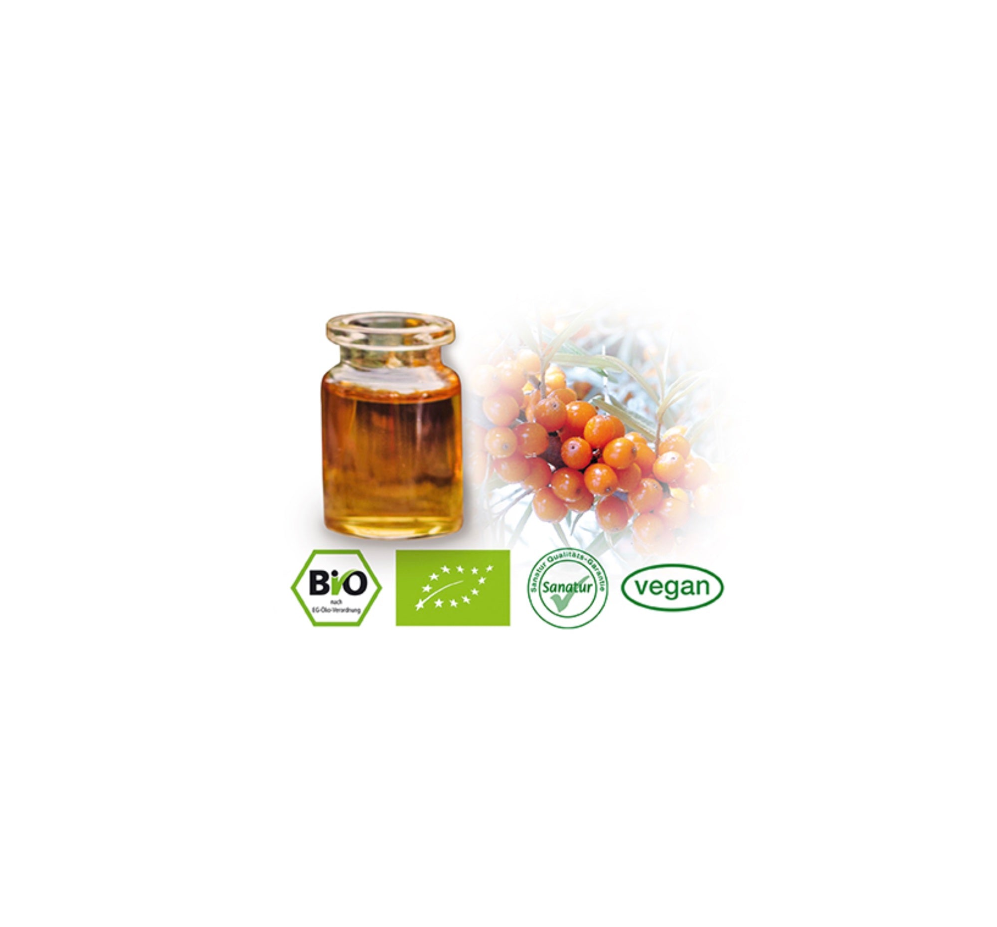 Sanddorn ORGANIC, 50 ml pulp oil
