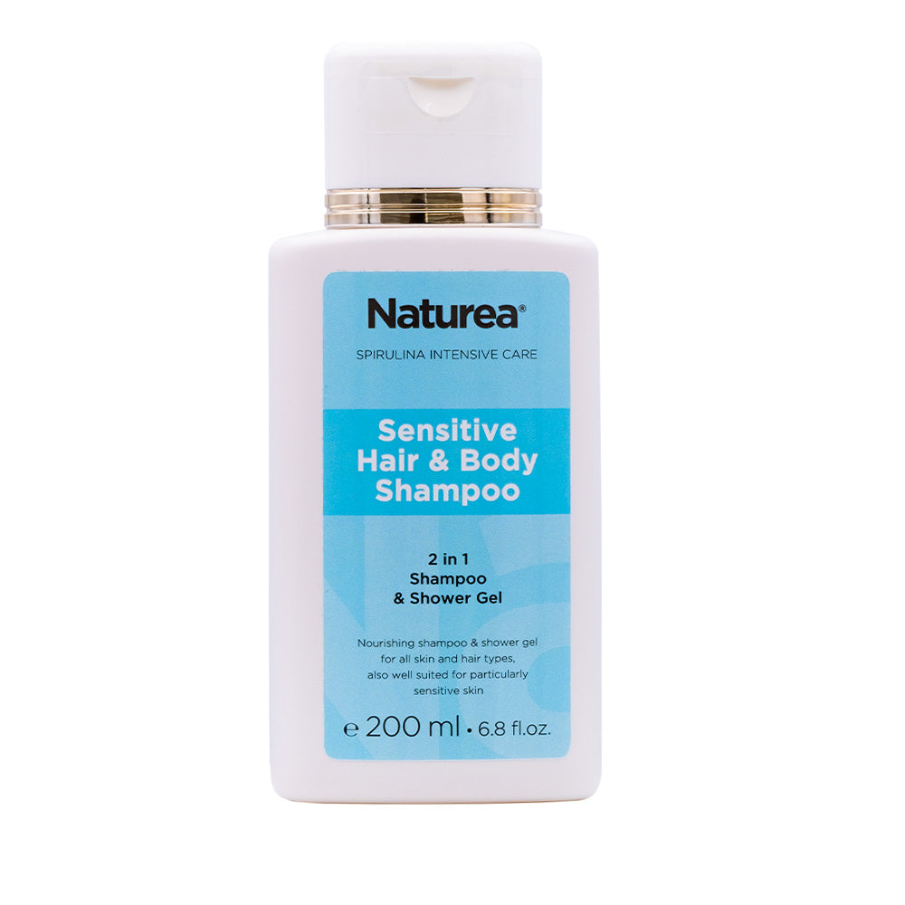 Naturea Sensitive Hair & Body Shampoo Spirulina Intensive Care 2 in 1