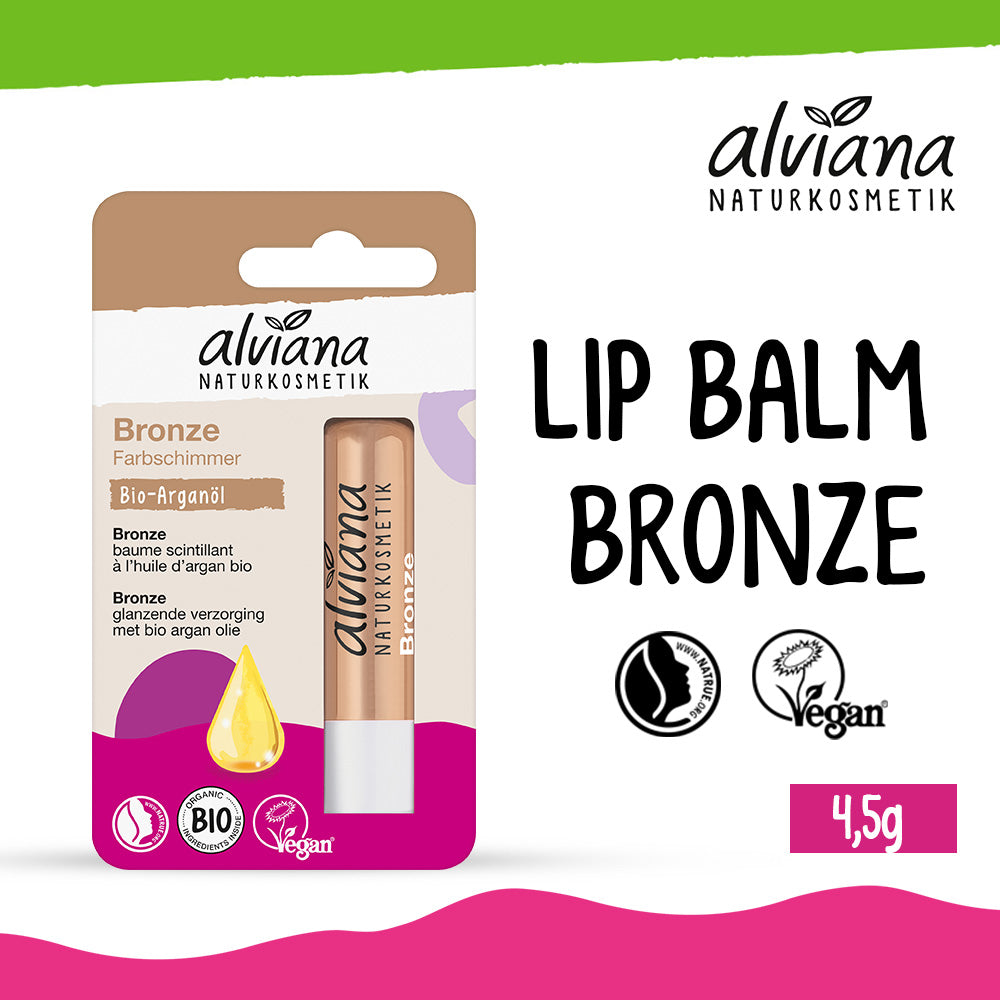 ALVIANA Lip Balm Bronze, 4,5 g