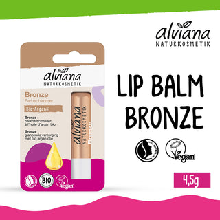 ALVIANA Lip Balm Bronze, 4,5 g