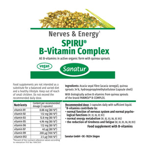 SPIRU®  B-Vitamin Complex (capsules)
