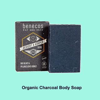 benecos for men only Face- & Body Soap, Cosmos Organic 75g