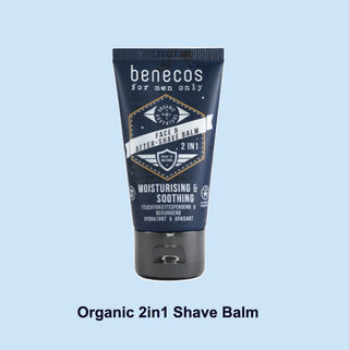 benecos for men only Face & Aftershave Balm, Cosmos Organic 50ml