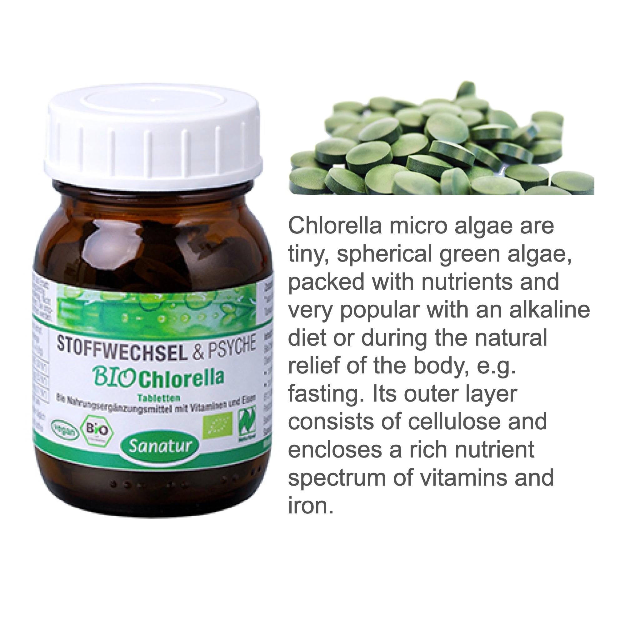BioClorella Naturland 500 tablets