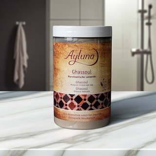 Ayluna Ghassoul: Pure Moroccan Lava Clay (400g)