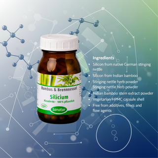 Sanatur Silicium plant-based silicon ingredient information