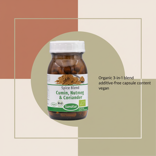 Sanatur organic three-spice blend key benefits