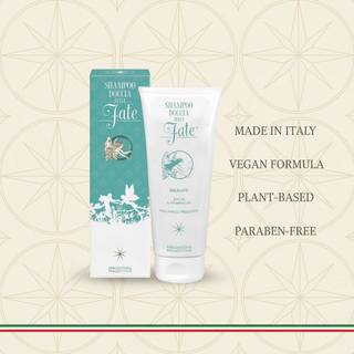 Organic Shower Gel and Shampoo Fate 200ml Made in Italy, vegan formula, plant-based and paraben-free