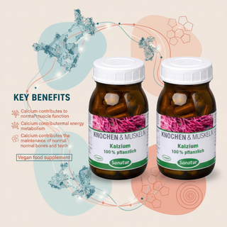 Sanatur Calcium 100% herbal bundle with authorised calcium benefits