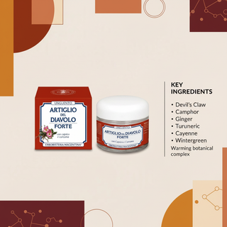 Devil's Claw Forte Balm key ingredients