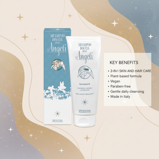 Organic Shower Gel and Shampoo Angels key benefits