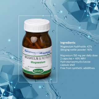 Sanatur Magnesium marine magnesium and stinging nettle ingredient information