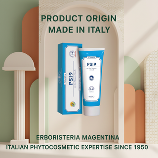 PS19 Herbal Cream 100ml product origin: Made in Italy by Erboristeria Magentina